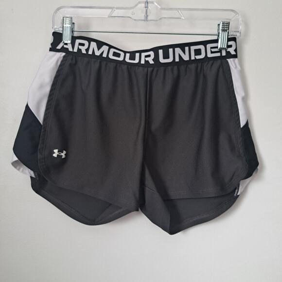 Under Armour Pants - Under Armour Loose Athletic Shorts Women's Medium Gray
